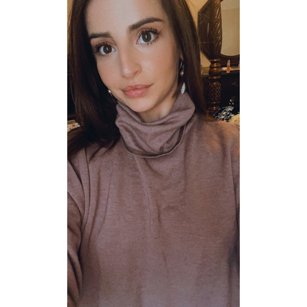 Aerie Fleece Turtleneck